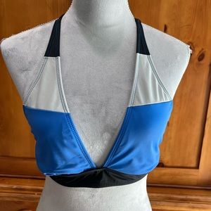 Oakley Color Block Bikini Top, Sz L